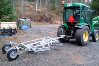 Vägsladd Ysta YVP 120-165 Kompakttraktor