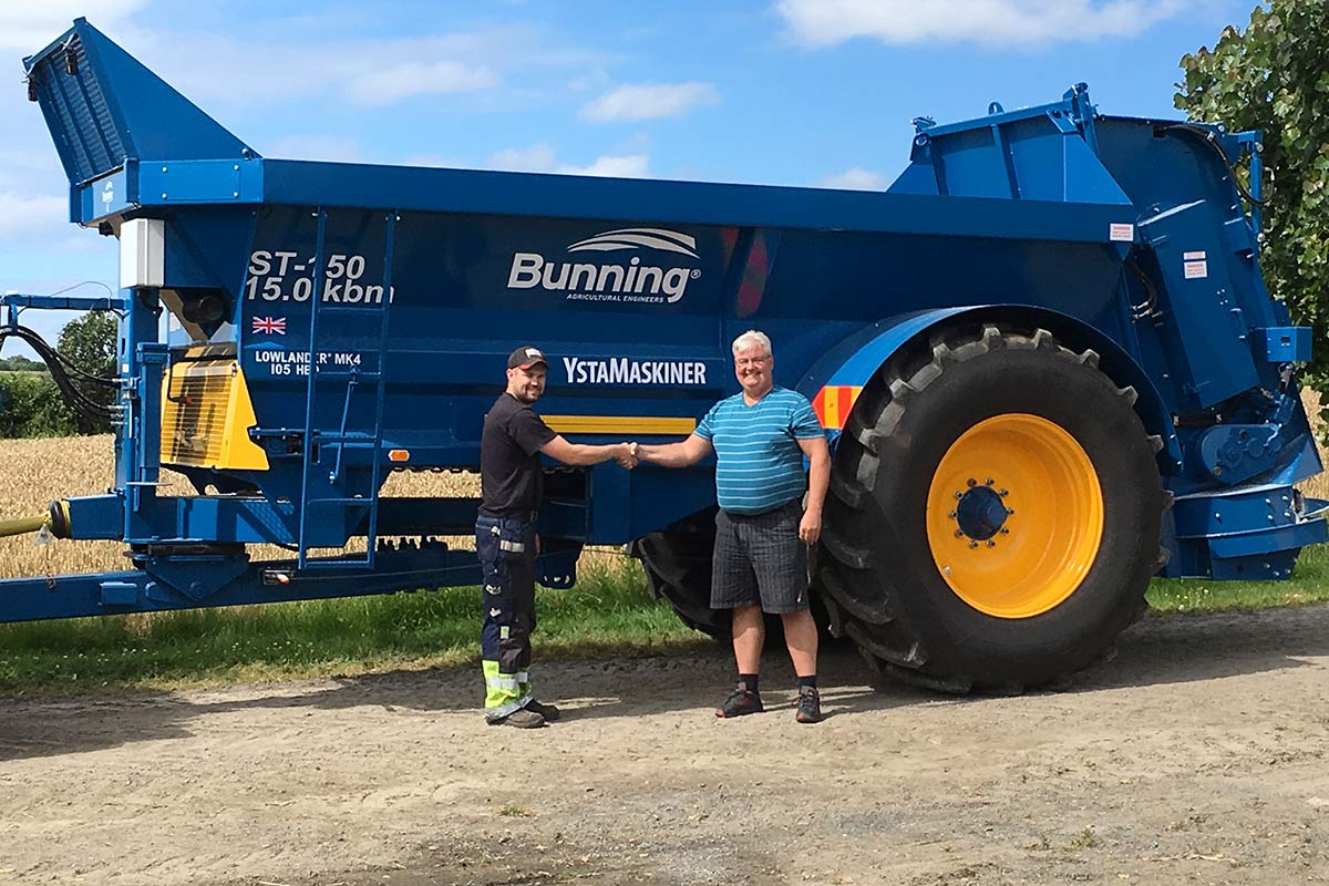 Bunning Stallgödselspridare – Perfekt för precisionsspridning - Nöjd kund x 3