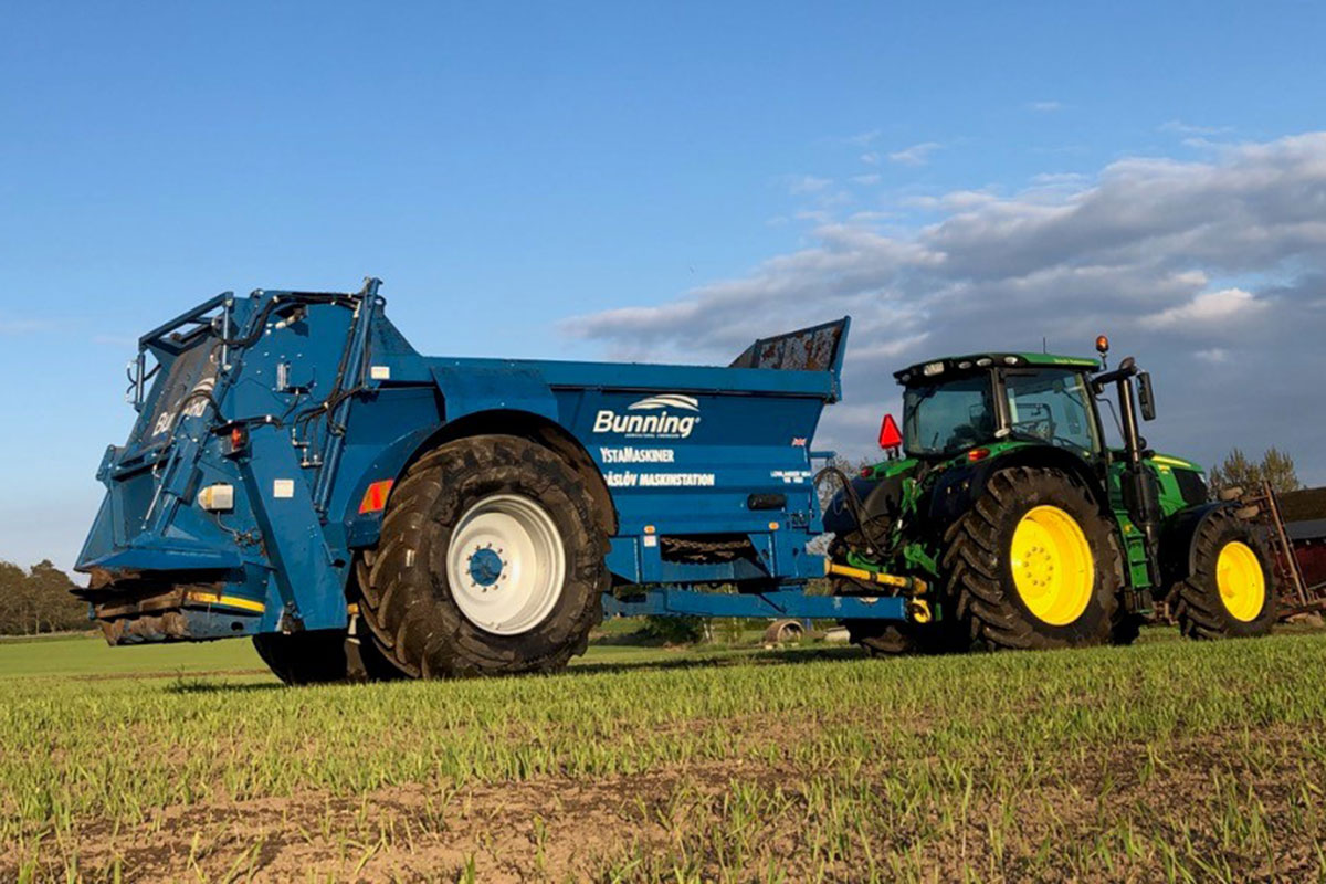 Bunning Stallgödselspridare – Perfekt för precisionsspridning - Nöjd kund x 3