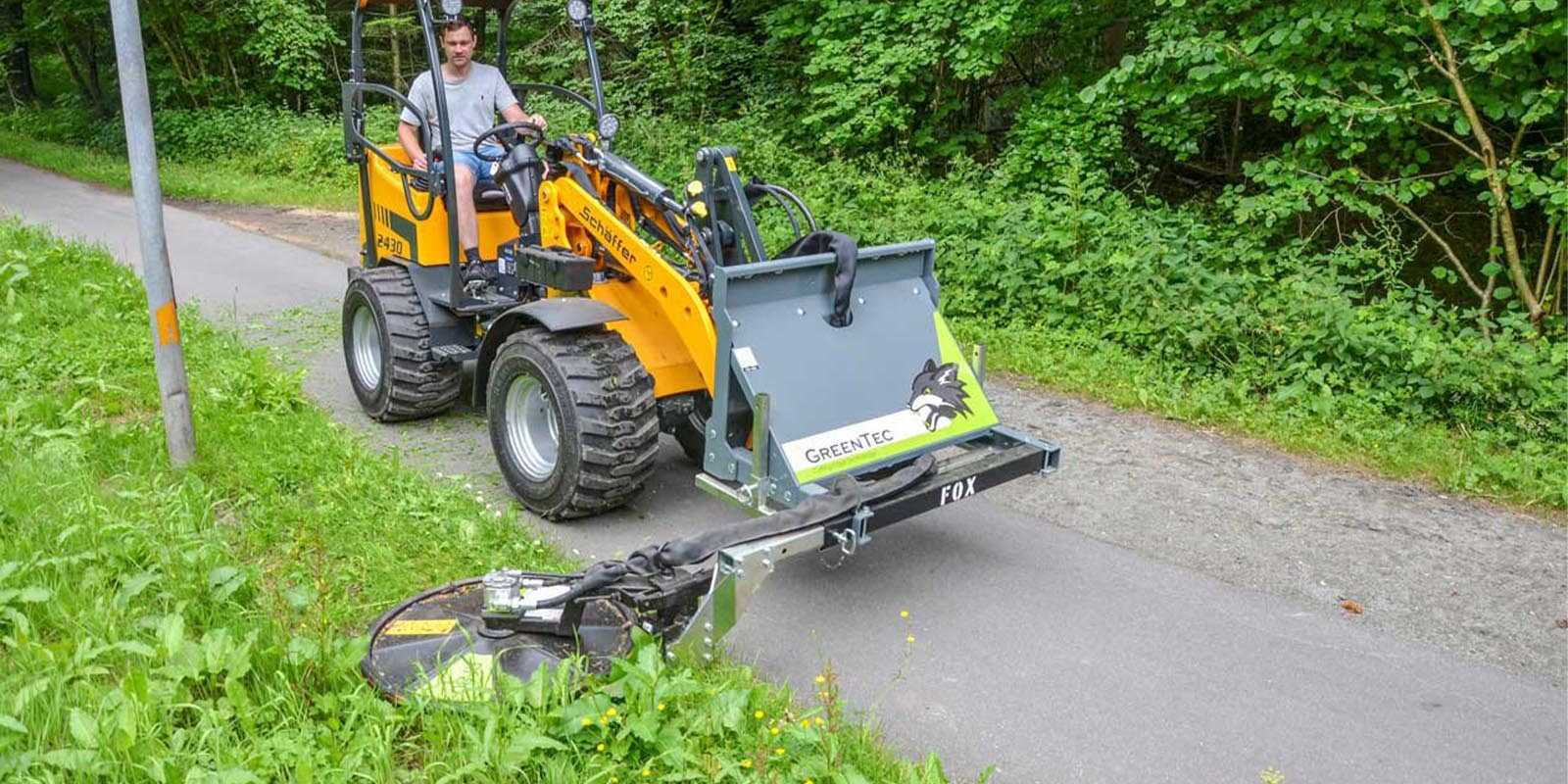 Nyhet! Redskapsarm FOX från GreenTec