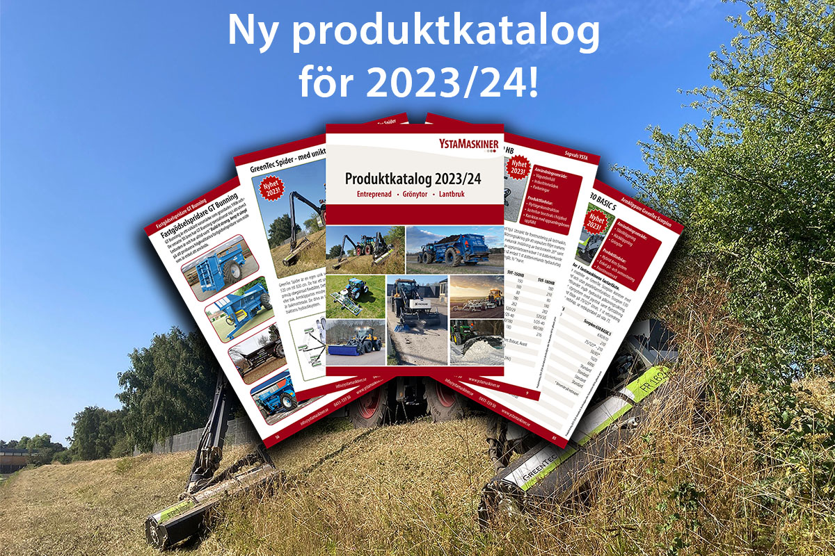 Beställ eller ladda ner vår nya katalog 2023/24