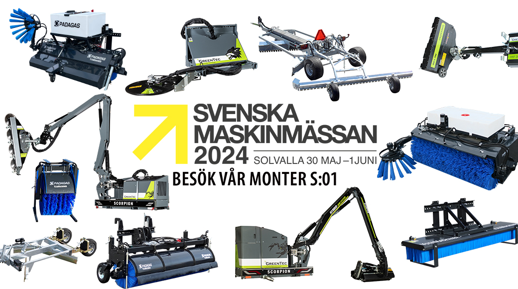 Besök oss på Svenska Maskinmässan , Solvalla