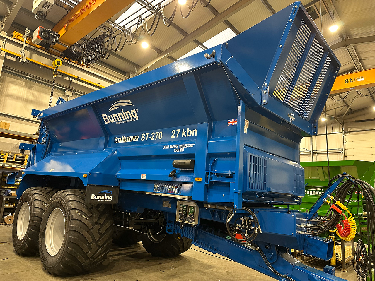 Premiär i Skandinavien för GT Bunning ST-270 HBD WB 