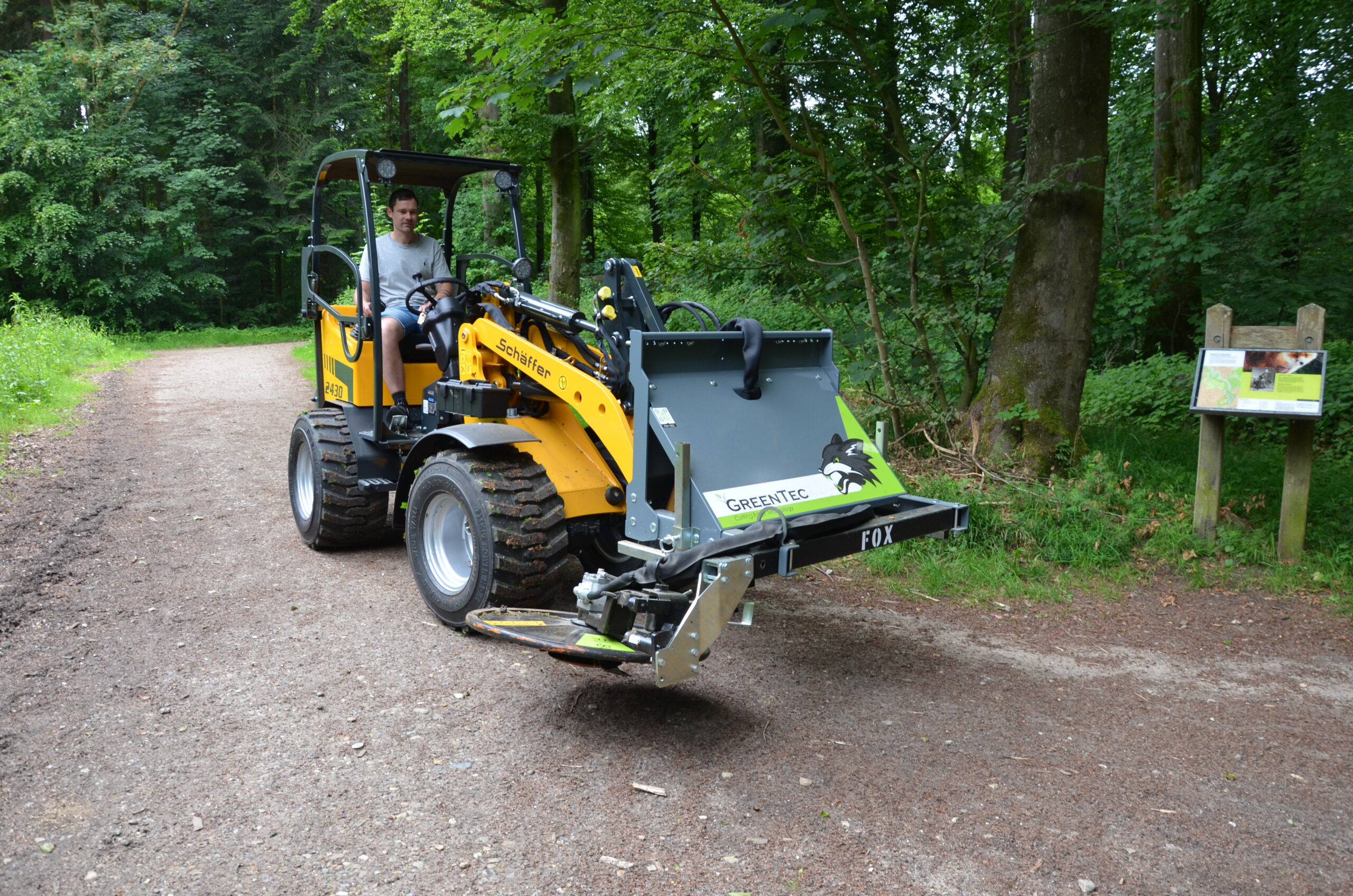 Redskapsarm GreenTec FOX - Bild 8