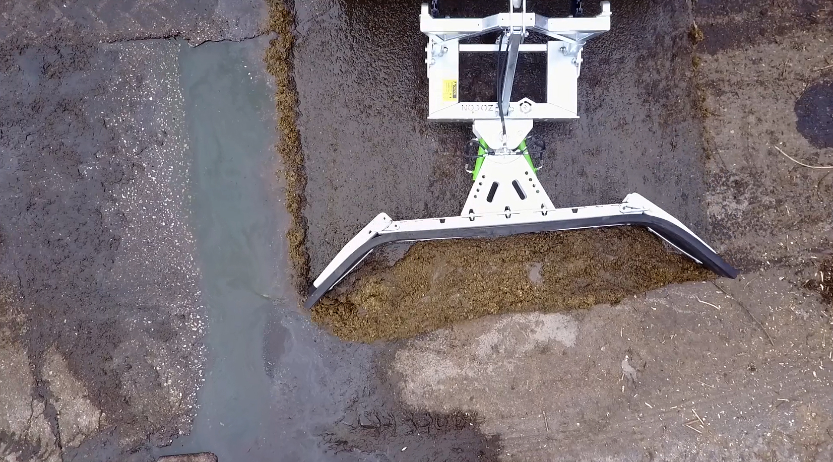 Gödselskrapa Zocon RS H190-H300 - Bild 6