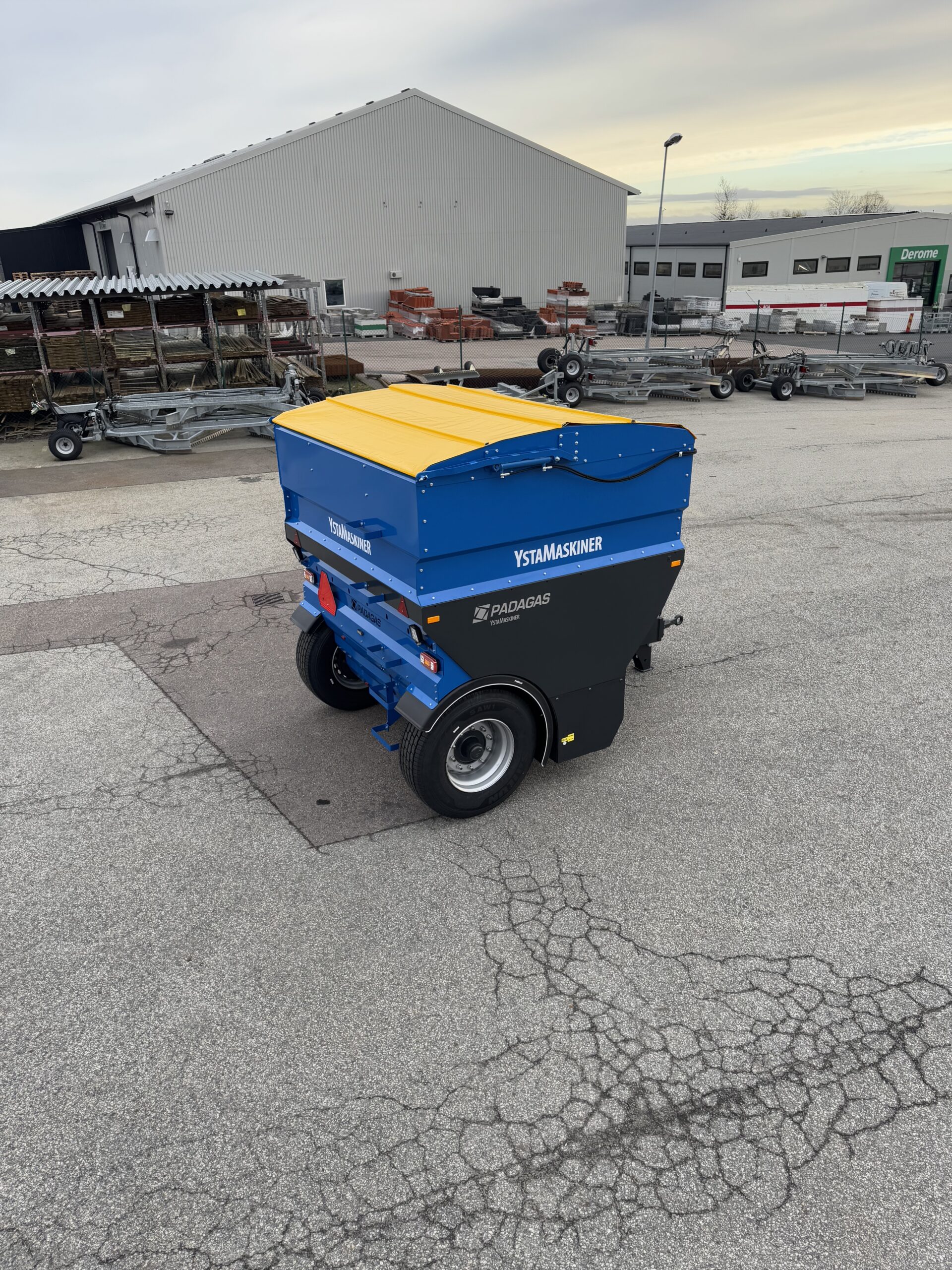 Sandspridare Bogserad YSTA SP 4000-9000 - Bild 5