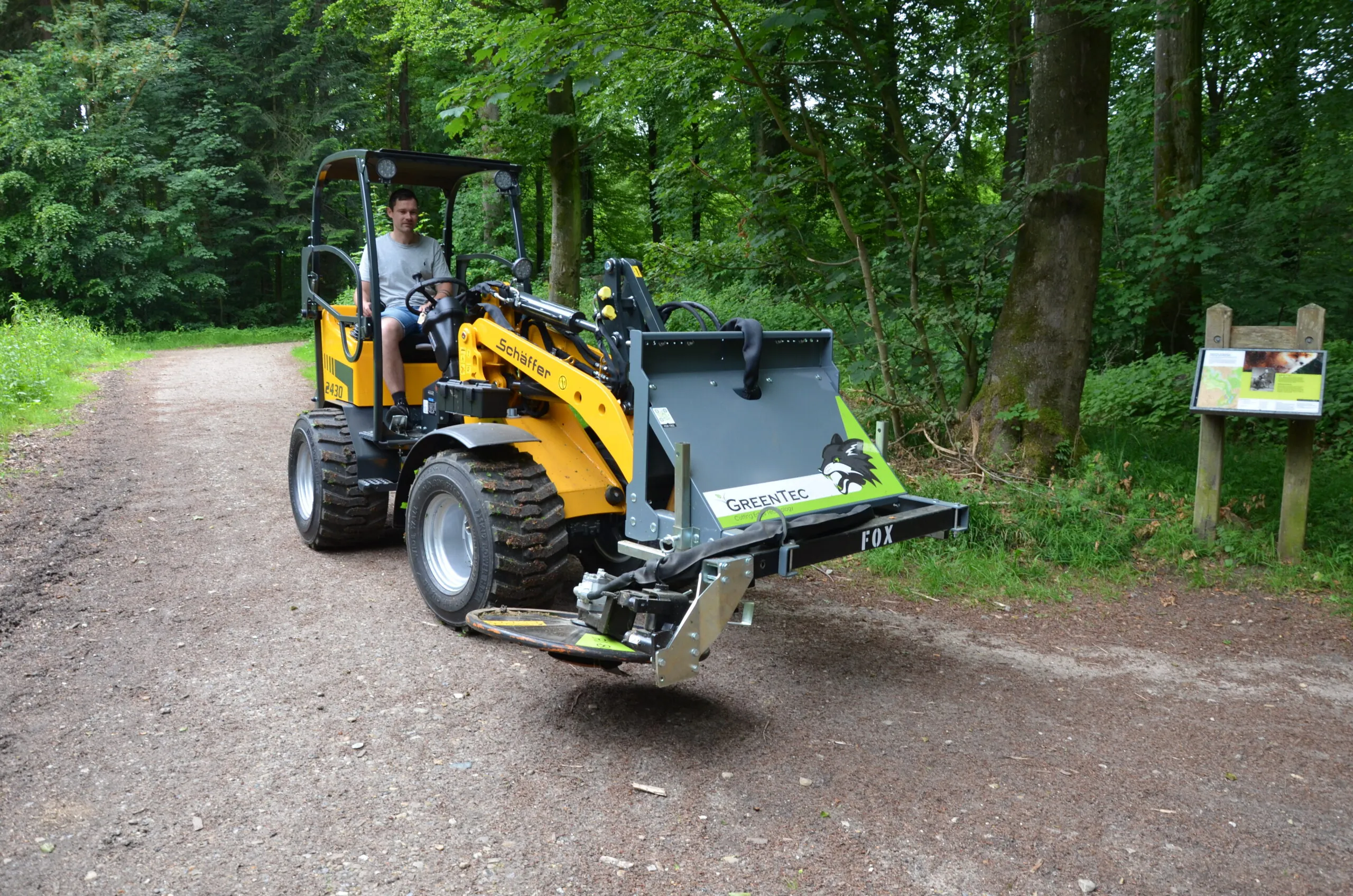 Redskapsarm GreenTec FOX - Bild 8