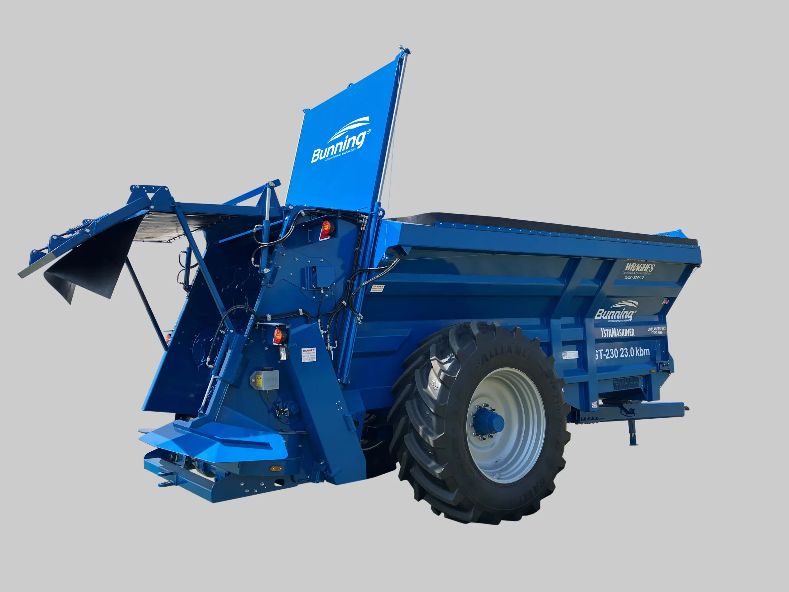 Fastgödselspridare GT Bunning Lowlander ST MK2 HBD / HBD WB