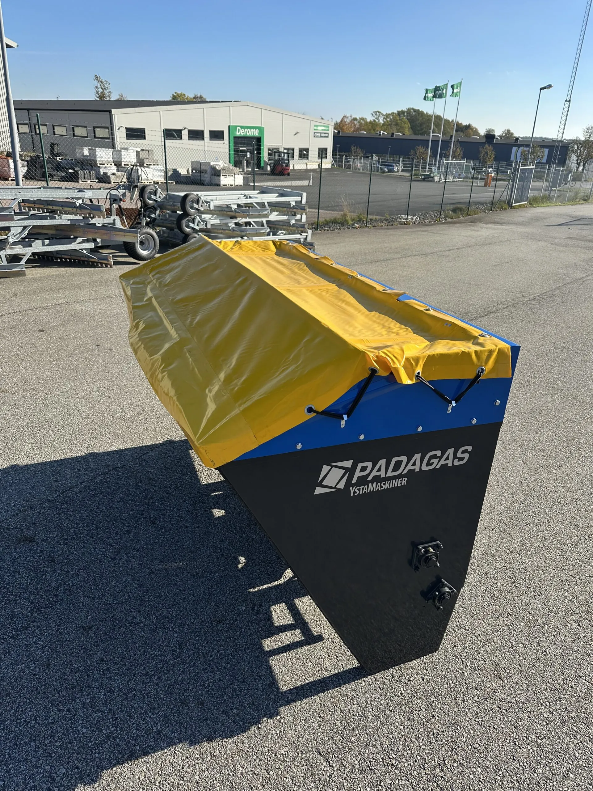 Sandspridare YSTA SPD 1500 Tallriksutkastare - Bild 3